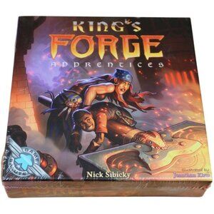 King's Forge Apprentices Expansion Board Game Game Salute Sealed New Fantasy